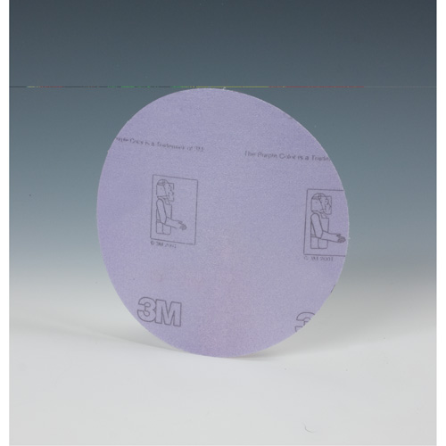 Disque avec pellicule de support 360L Hookit, 5" dia., Grain P220, Oxyde d'aluminium Nia-Chem Ltd.