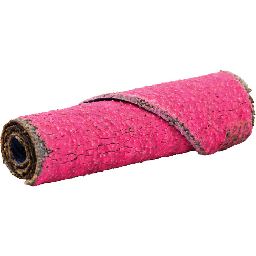 R982 Cartridge Roll, 80 Grit, 3/8" Dia., Ceramic Alumina, 1-1/2" L, 1/8" Arbor Nia-Chem Ltd.