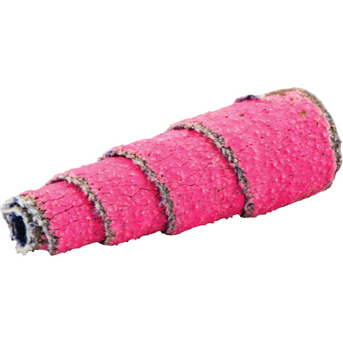 Rouleaux de cartouches en spirale pleine conique R928, 80 Grain, 1/2" dia., C&eacute;ramique d'alumine, 1-1/2" lo, 1/8" Dimension de l'arbre Nia-Chem Ltd.