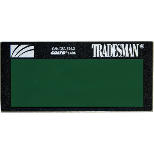 ArcOne&reg; Tradesman Auto-Darkening Single Lense, 2" W x 4-1/4" H Viewing Area, For Use With ArcOne&reg; Nia-Chem Ltd.