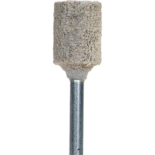 Pointe mont&eacute;e en fibre de coton, A0, Oxyde d'aluminium, 3/8" dia., 1-1/2" lo, 80 Grain Nia-Chem Ltd.