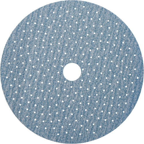 Dry Ice Multi-Air Cyclonic A975 H&L Center Hole Vacuum Disc, 6" Dia., P280 Grit, Ceramic Alumina Nia-Chem Ltd.
