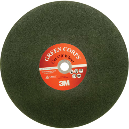 Green Corps Cut Off Wheel, 16" x Ceramic, 20000 RPM Nia-Chem Ltd.