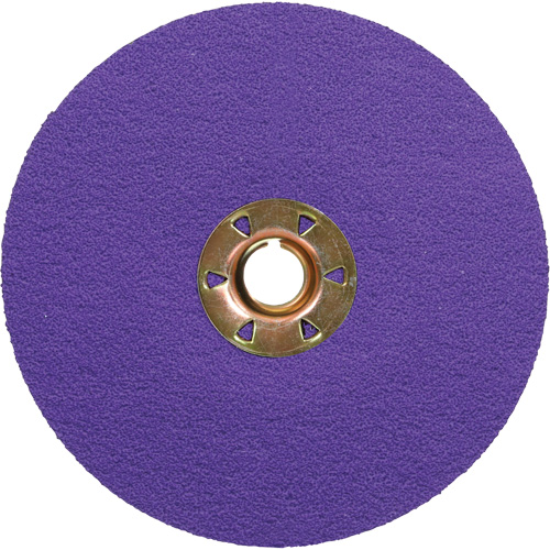 Cubitron 3 Quick-Change Fibre Disc, Ceramic, 80+, 4-1/2" Dia Nia-Chem Ltd.