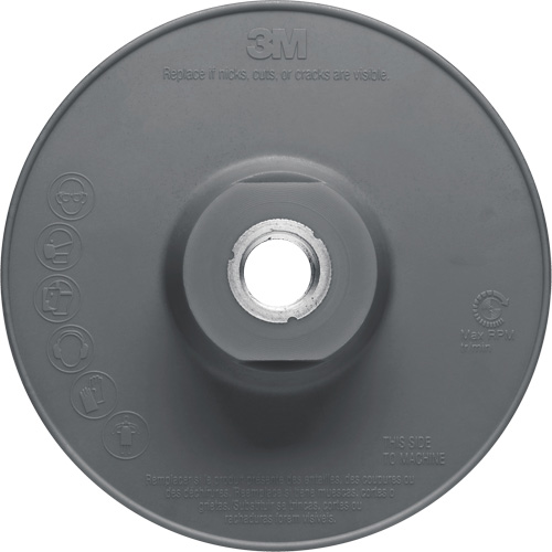 Ribbed Back-Up Pad, 4" Nia-Chem Ltd.