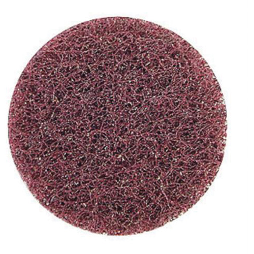 Disque de polissage non tiss&eacute; &agrave; remplacement rapide tr&egrave;s r&eacute;sistant Bear-Tex, 2" dia., Grain Moyen, Oxyde d'aluminium Nia-Chem Ltd.