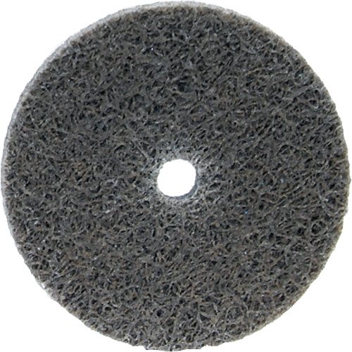 Disque unifi&eacute; non tiss&eacute; Bear-Tex, 2" x 1/4", Arbre de 1/4", Grain de Moyen, Oxyde d'aluminium Nia-Chem Ltd.