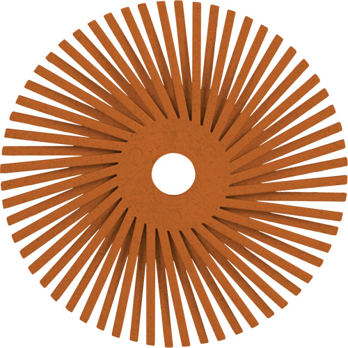Scotch-Brite Type A Precision Radial Bristle Brush PN-RB, Ceramic, 80+ Grit, 3" Dia. Nia-Chem Ltd.