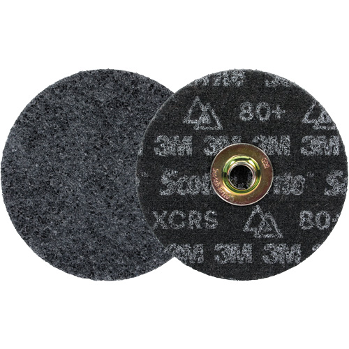 Scotch-Brite Precision Heavy-Duty Surface Conditioning Quick Change Disc, HD-DN, 5" Dia., 80+ Grit, Ceramic Nia-Chem Ltd.