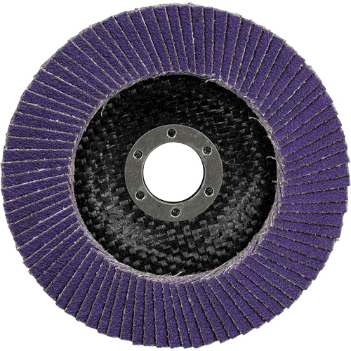 Cubitron 3 Flat Flap Disc 1169F, 4-1/2" x 7/8", Type T27, 40+ Grit, Ceramic Nia-Chem Ltd.