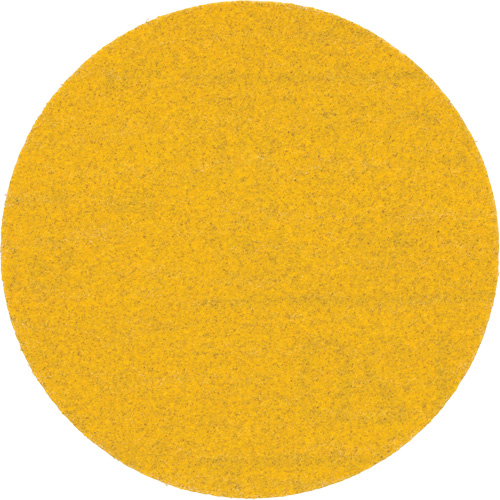 Disque abrasif dor&eacute; Hookit, dia 3", Grain 120, Oxyde d'aluminium, Poids C Nia-Chem Ltd.