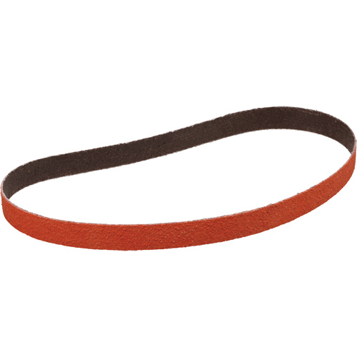 Courroie abrasive en tissu 777F, 3/4" la x 18" lo, Oxyde d'aluminium/C&eacute;ramique/C&eacute;ramique d'alumine/Carbure de silicium/Alumine de zirconium/Zirconium, Grain 60 Nia-Chem Ltd.