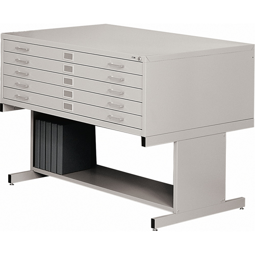 Classeurs en acier pour plans, 5 Tiroirs, 40-3/8" la x 29-3/8" p x 16-1/2" h Nia-Chem Ltd.