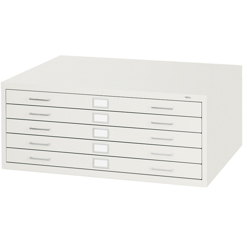 Steel Plan Files-5 Drawer, 5 Drawers, 40-3/8" W x 29-3/8" D x 16-1/2" H Nia-Chem Ltd.