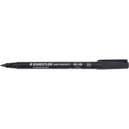 Lumocolor&reg; Permanent Marker, Black, Medium Tip Nia-Chem Ltd.