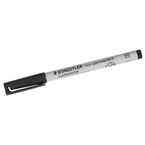 Marqueur Lumocolor &agrave; encore soluble, &agrave; pointe moyenne, noir Nia-Chem Ltd.
