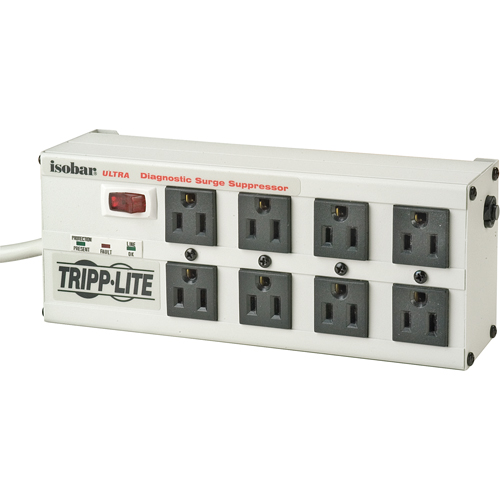 Isobar&reg; Premium Surge Suppressors, 8 Outlets, 3840 J, 1440 W, 12' Cord Nia-Chem Ltd.