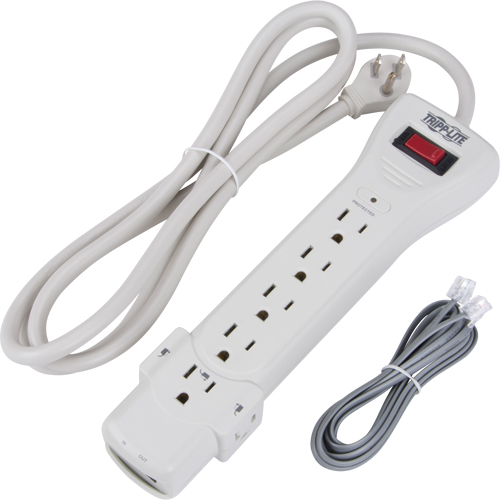 Limiteurs de surtension Protect-It, 7 Prises, 1080 J, 1800 W, Cordon 6' Nia-Chem Ltd.