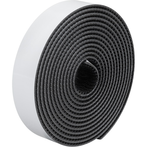 Dual Lock Reclosable Fastener, Self-Mating, 50 yds x 1/2", Adhesive, Black Nia-Chem Ltd.