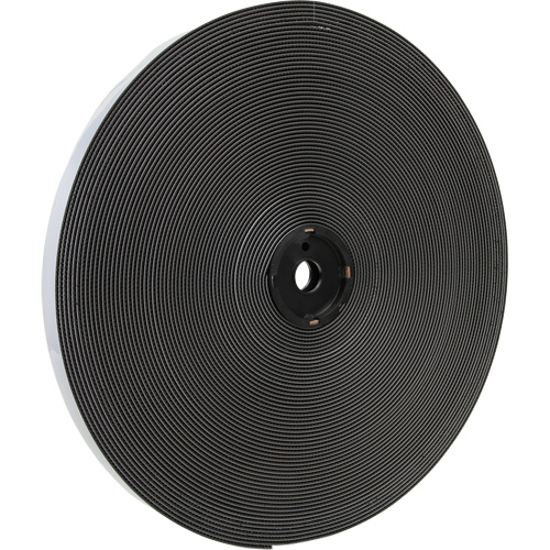 Dual Lock Reclosable Fastener, Self-Mating, 50 yds x 1/2", Adhesive, Black Nia-Chem Ltd.