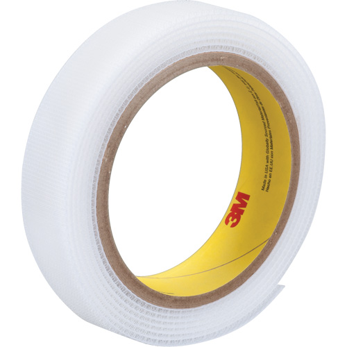 Attache, Boucle, 50 vg x 3/4", Cousu, Blanc Nia-Chem Ltd.