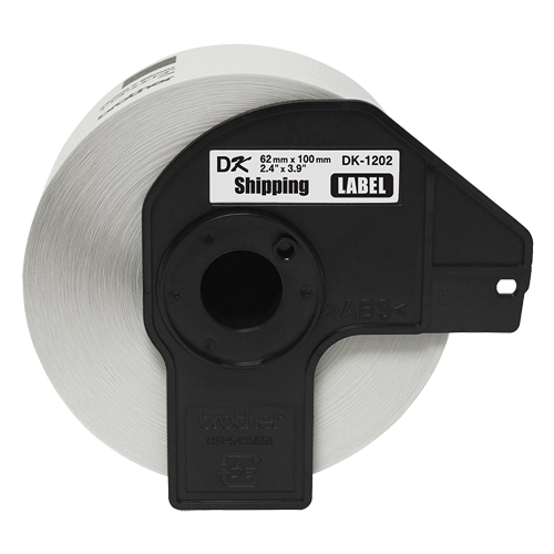 Cartouche de ruban pour syst&egrave;me d'&eacute;tiquetage P-touch, 62 mm x 3-9/10", Blanc Nia-Chem Ltd.