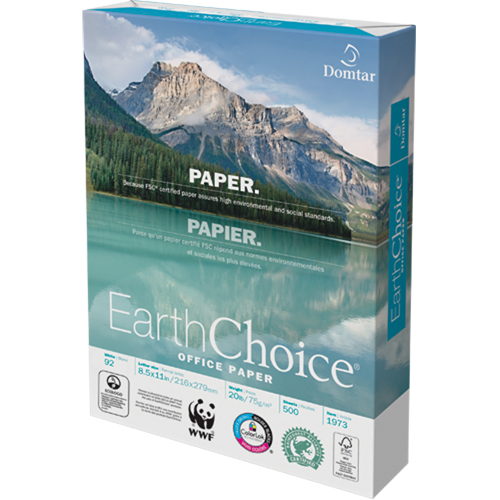 EarthChoice&reg; Office Paper, FSC, 8-1/2" x 11", 20 lbs., White Nia-Chem Ltd.