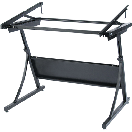 PlanMaster Height-Adjustable Drafting Table, 43" W x 29-1/2" - 37-1/2" H, Black Nia-Chem Ltd.