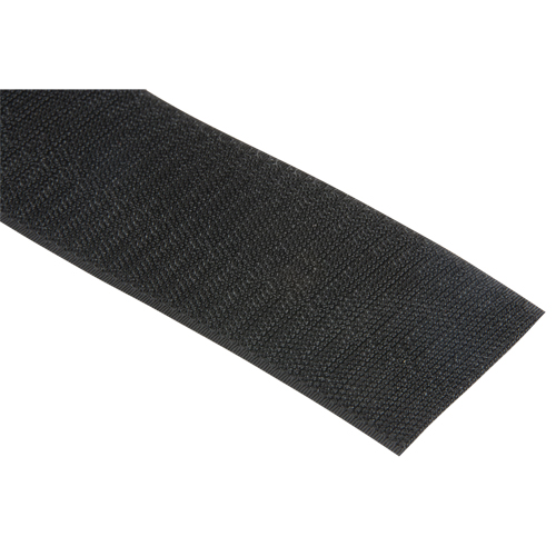 Bande d'attaches, Crochet, 50 vg x 2", Cousu, Noir Nia-Chem Ltd.