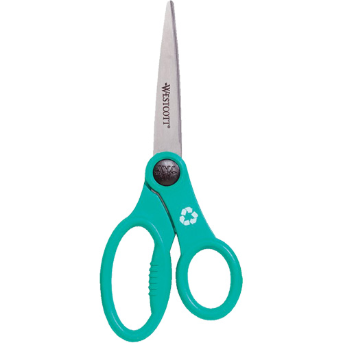 KleenEarth&reg; Recycled Scissors, 8", Rings Handle Nia-Chem Ltd.