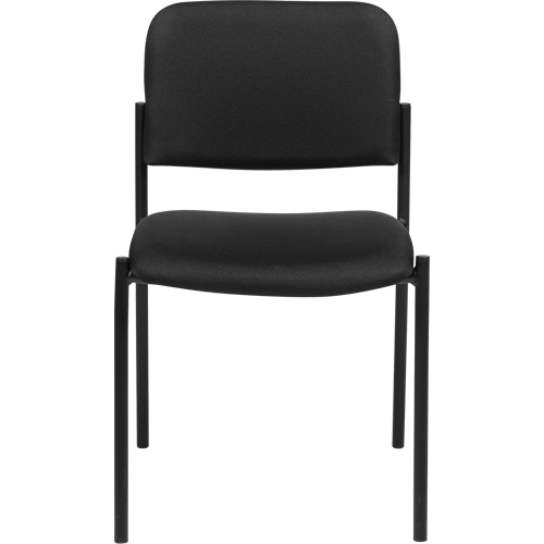 Chaises sans accoudoirs empilables, Tissu, Hauteur 32", Capacit&eacute; 300 lb, Noir Nia-Chem Ltd.