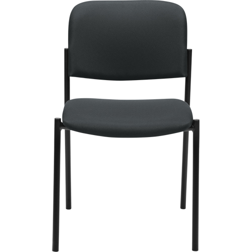 Chaises sans accoudoirs empilables, Tissu, Hauteur 32", Capacit&eacute; 300 lb, Charbon Nia-Chem Ltd.
