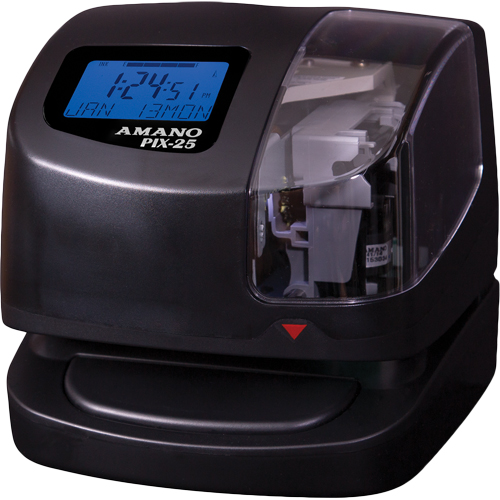 Horloge de pointage avec horloge atomique, Num&eacute;rique Nia-Chem Ltd.