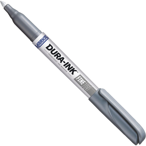Dura-Ink&reg; #15 Permanent Marker, Silver, Fine Tip Nia-Chem Ltd.