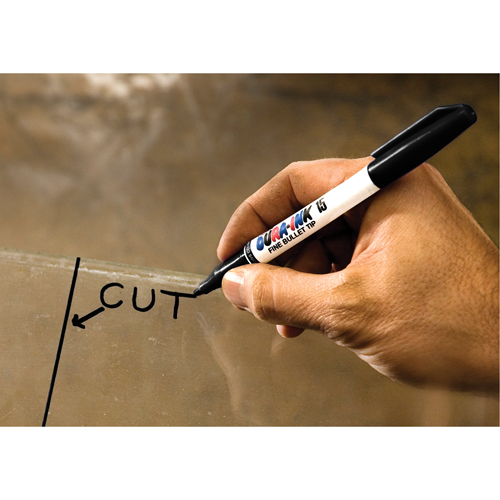 Marqueur permanent Dura-Ink no 15, Fin, Argent Nia-Chem Ltd.