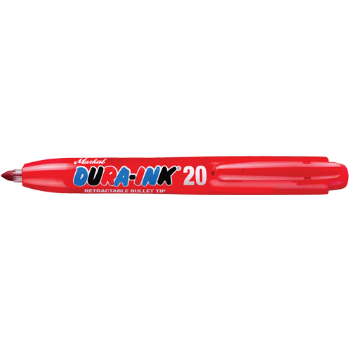Marqueur permanent Dura-Ink no 20, Rouge, Pointe Fin Nia-Chem Ltd.