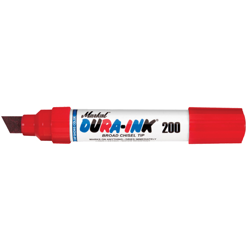 Marqueur no 200 Dura-Ink, Ciseau, Rouge Nia-Chem Ltd.
