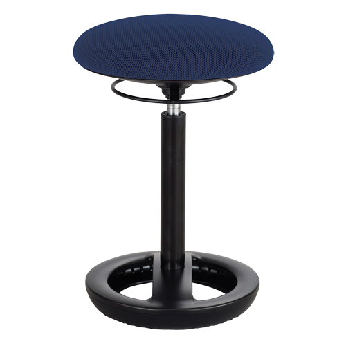 Chaise ergonomique Twixt, Stationnaire, Ajustable, , Mailles en polyester Si&egrave;ge, Bleu Nia-Chem Ltd.
