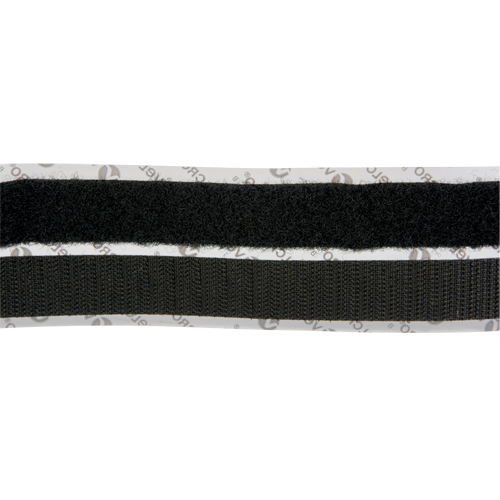 Fastener, Hook & Loop, 15' x 3/4", Adhesive, Black Nia-Chem Ltd.