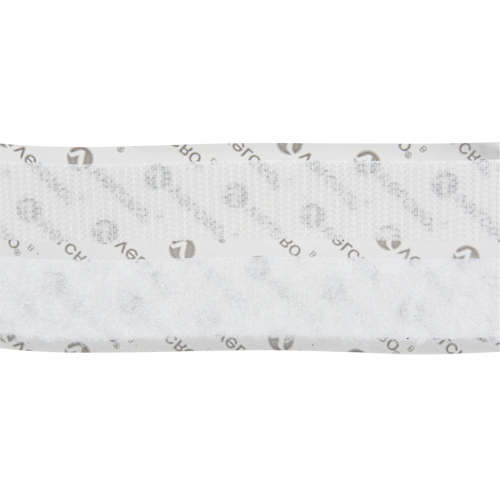 Attache, Boucle et crochet, 15' x 3/4", Adh&eacute;sif, Blanc Nia-Chem Ltd.