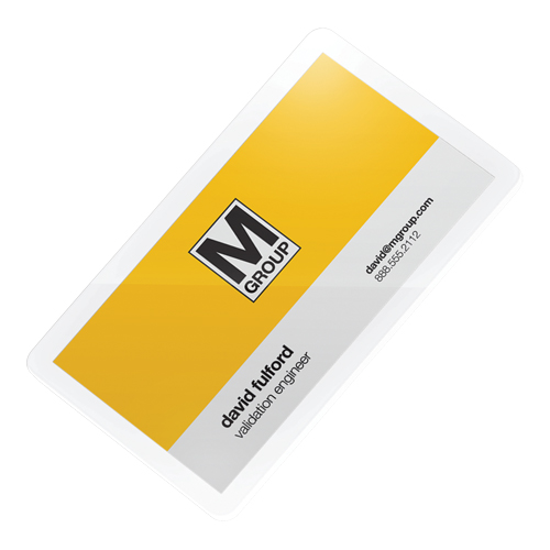 Pochettes lamin&eacute;es pour cartes d'affaires Swingline UltraClear Nia-Chem Ltd.