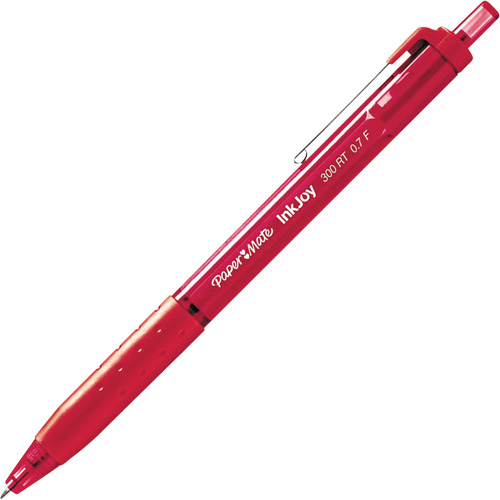 Stylo Inkjoy 300RT, Rouge, 1 mm, R&eacute;tractable Nia-Chem Ltd.