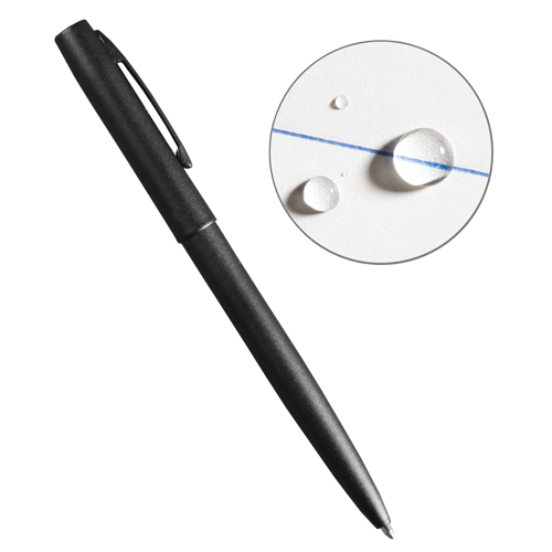 All-Weather Metal Pen, Blue, 0.8 mm, Retractable Nia-Chem Ltd.