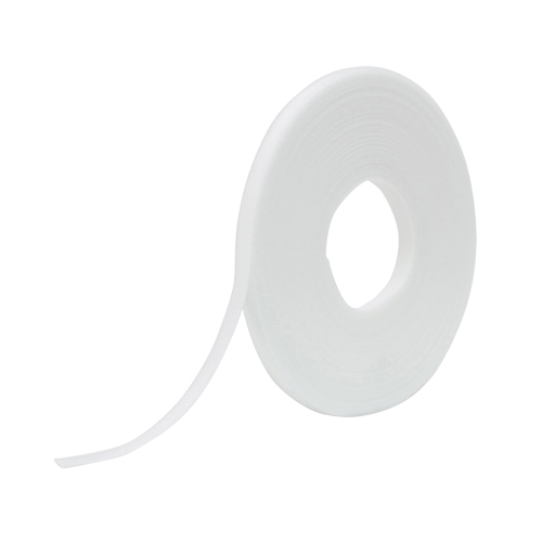 Ruban d'attaches One-Wrap, Boucle et crochet, 25 vg x 1/2", Auto-aggripant, Blanc Nia-Chem Ltd.