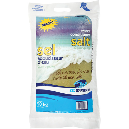 Sel adoucisseur d'eau Magic, 44,1 lb (20 kg), Sac Nia-Chem Ltd.