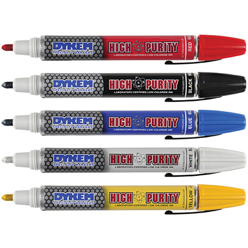 Felt Tip Paint Marker, Liquid, White Nia-Chem Ltd.