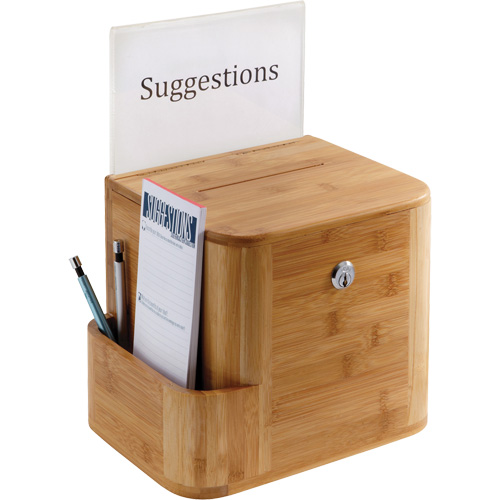 Bamboo Suggestion Box Nia-Chem Ltd.
