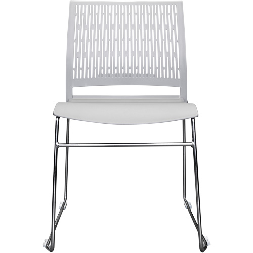 Activ Series Stacking Chairs, Polypropylene, 32-3/8" High, 275 lbs. Capacity, Grey Nia-Chem Ltd.