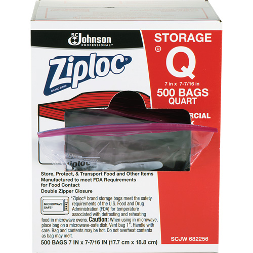 Ziploc&reg; Double Zip Food Storage Bags Nia-Chem Ltd.