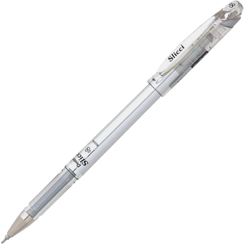 Slicci Metallic Gel Pen, Silver, 0.8 mm Nia-Chem Ltd.